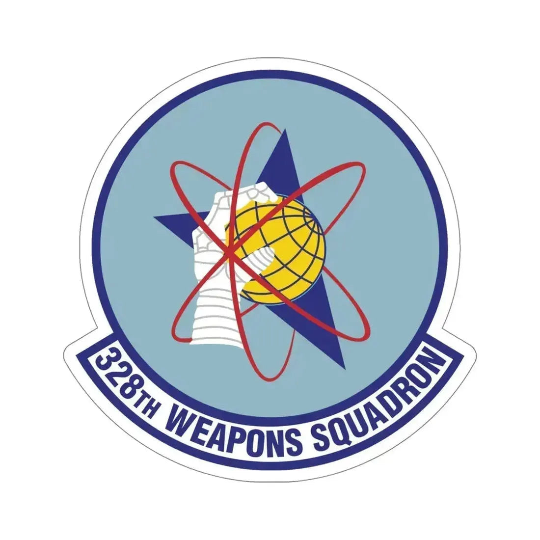 328th Weapons Squadron (U.S. Air Force) STICKER Vinyl Die-Cut Decal 5 Inch - The Sticker Space