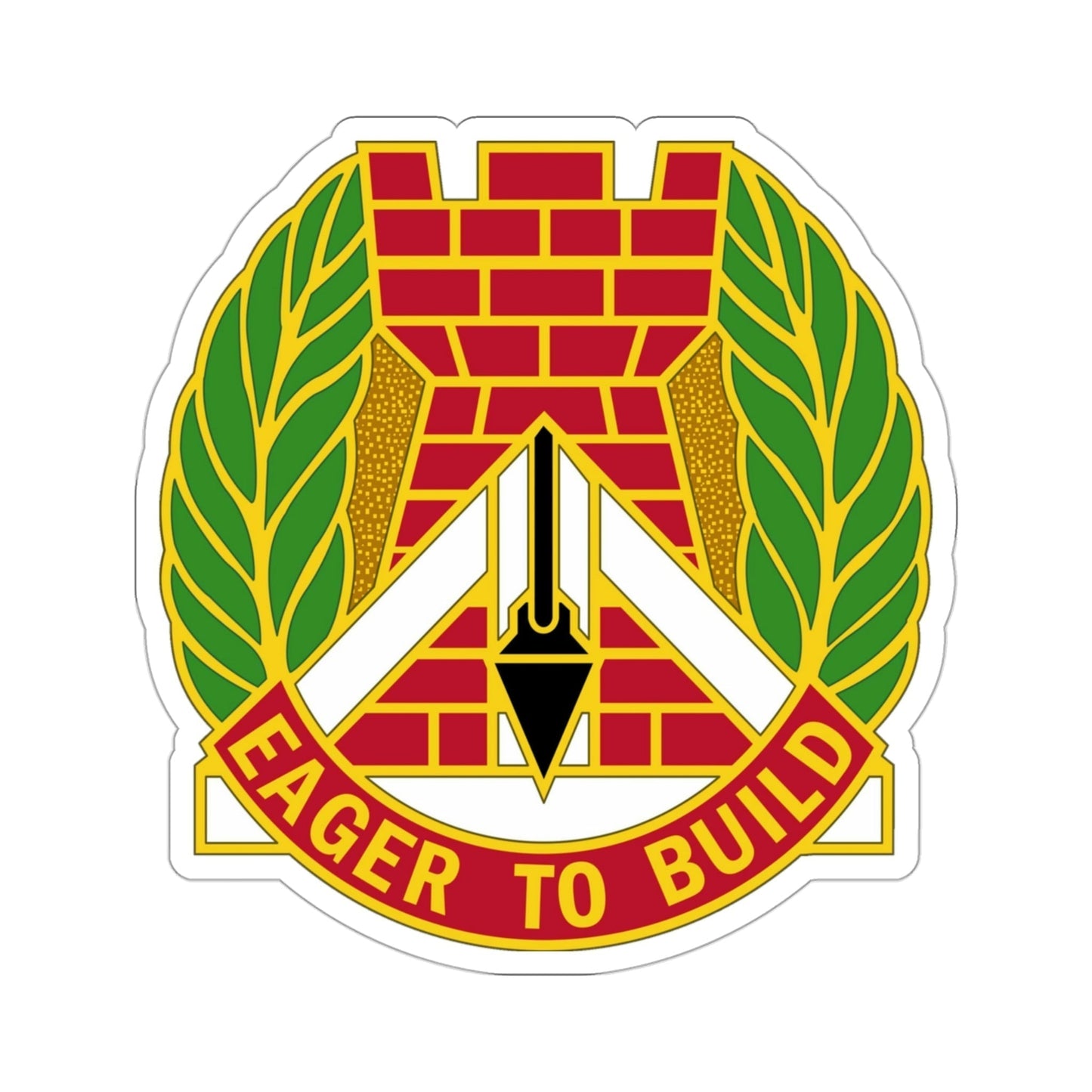 329 Engineer Group (U.S. Army) STICKER Vinyl Die-Cut Decal-3 Inch-The Sticker Space