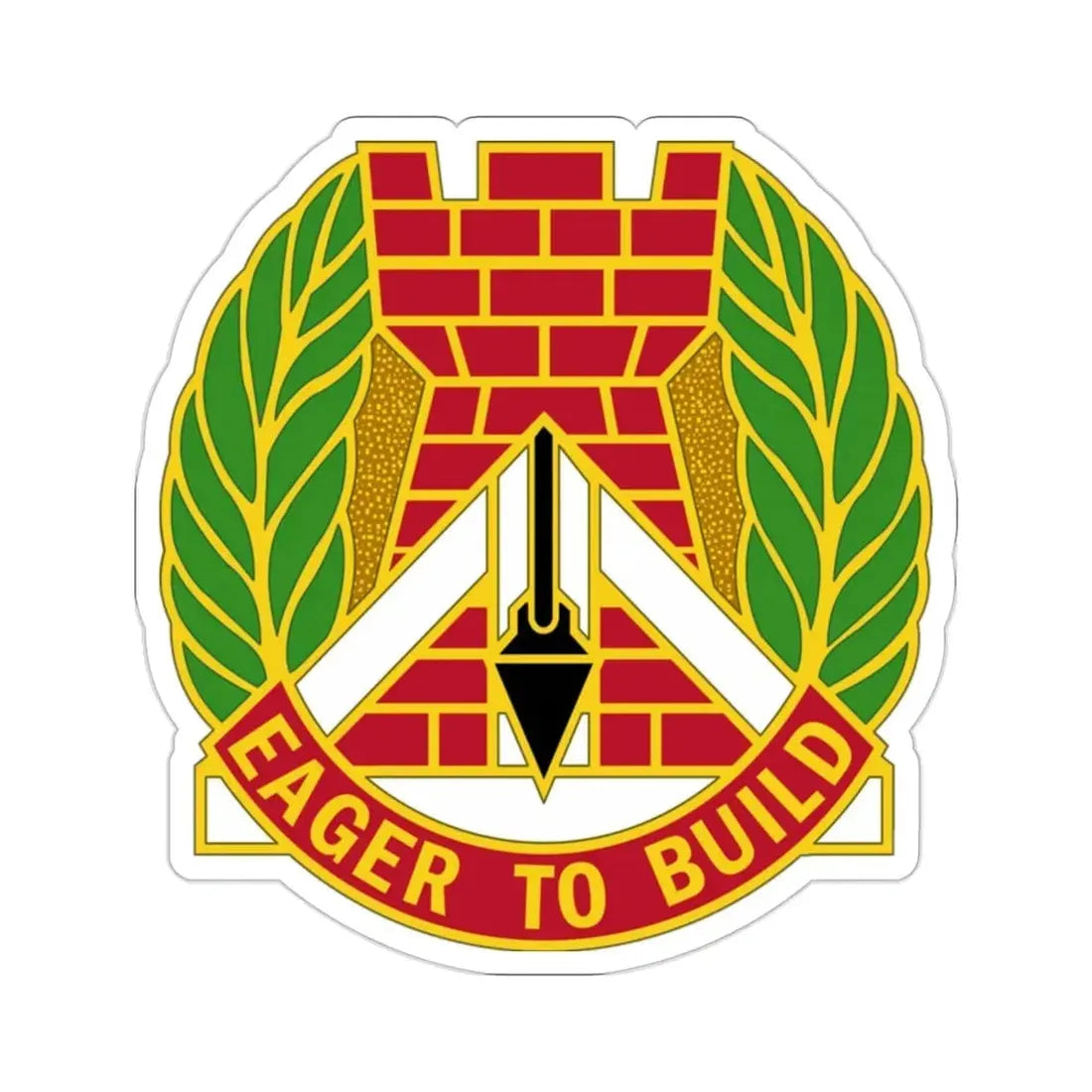 329 Engineer Group (U.S. Army) STICKER Vinyl Die-Cut Decal - The Sticker Space