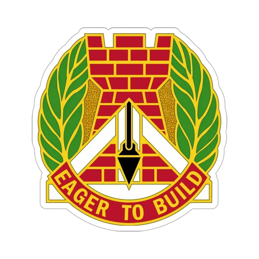 329 Engineer Group (U.S. Army) STICKER Vinyl Die-Cut Decal - The Sticker Space