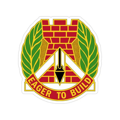 329 Engineer Group (U.S. Army) Transparent STICKER Die-Cut Vinyl Decal - The Sticker Space