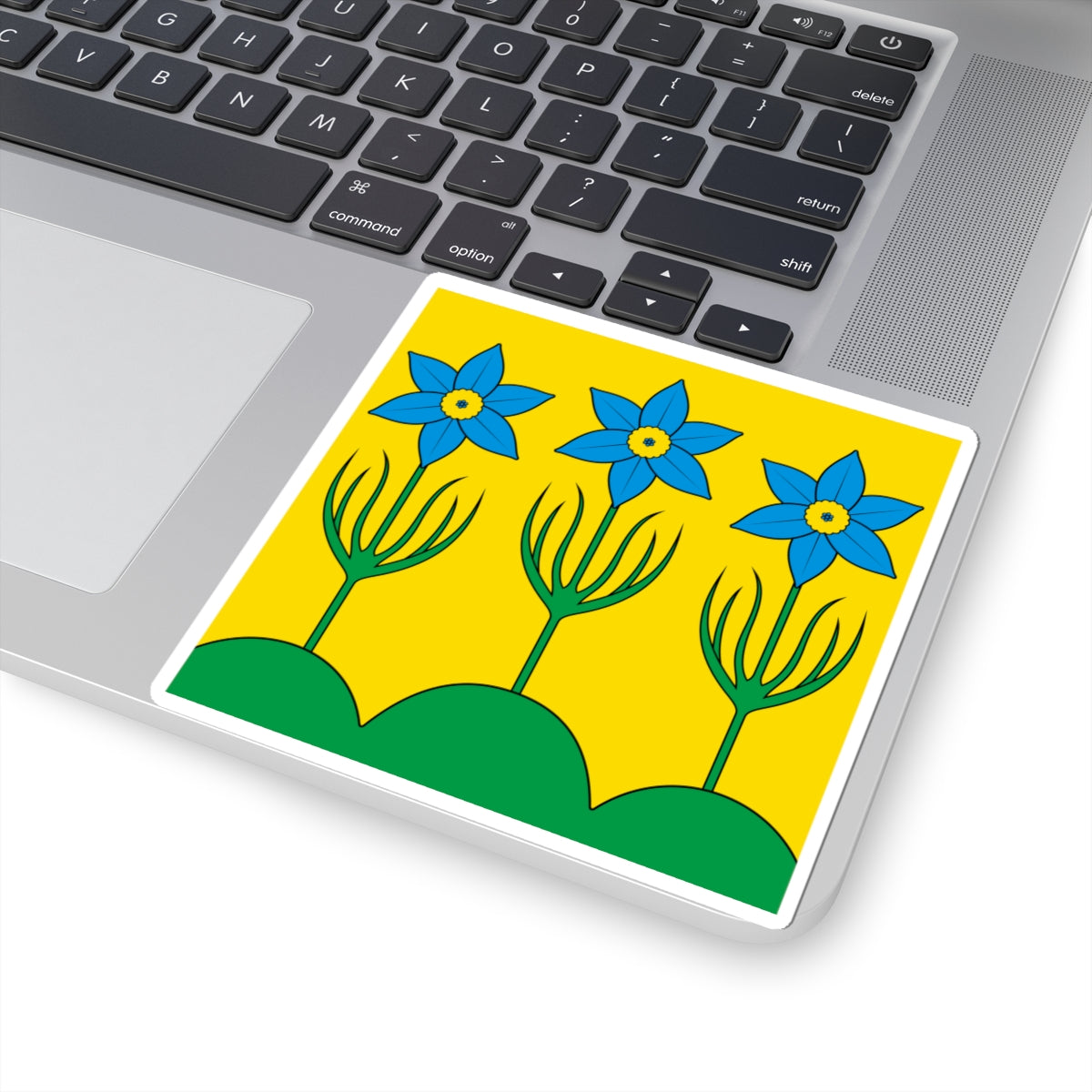 CHE Mellstorf Flag proposal 1 (Switzerland) STICKER Vinyl Kiss-Cut Decal