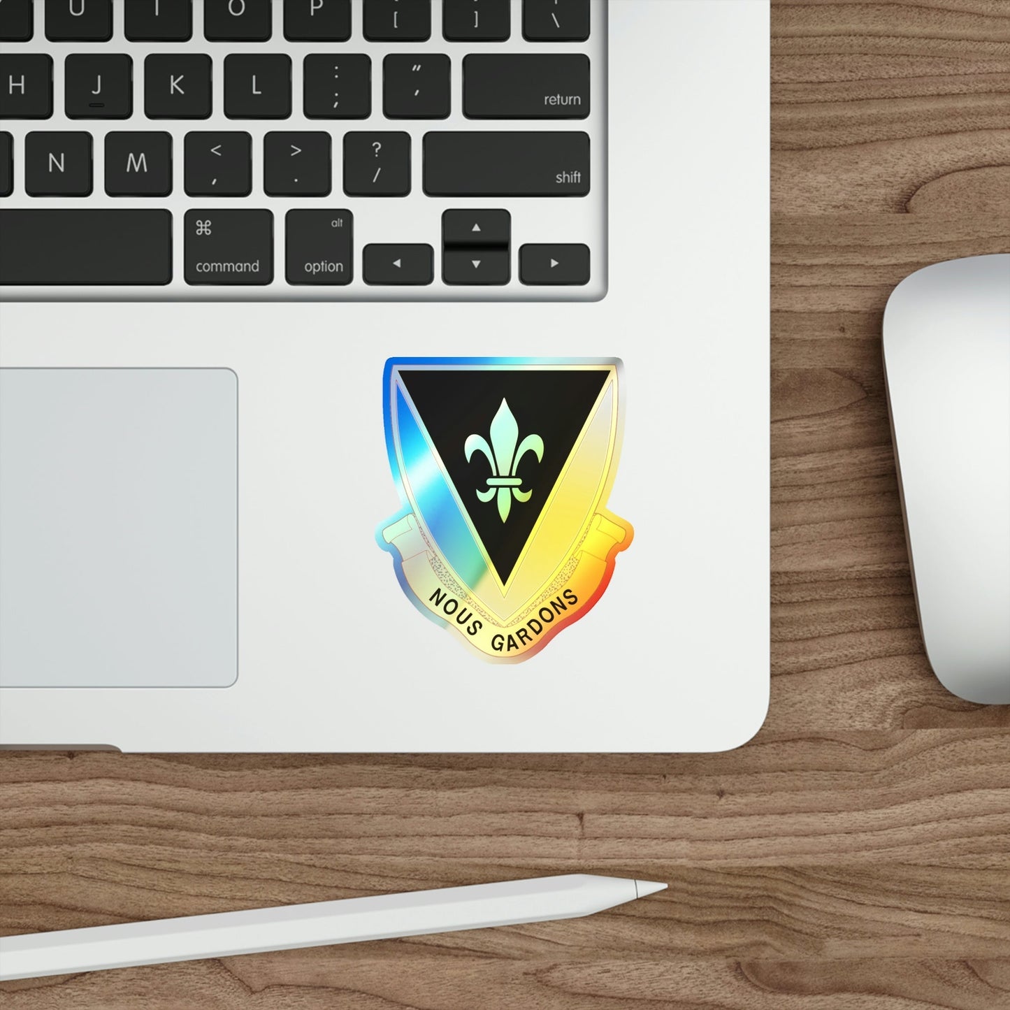 329th Infantry Regiment (U.S. Army) Holographic STICKER Die-Cut Vinyl Decal-The Sticker Space