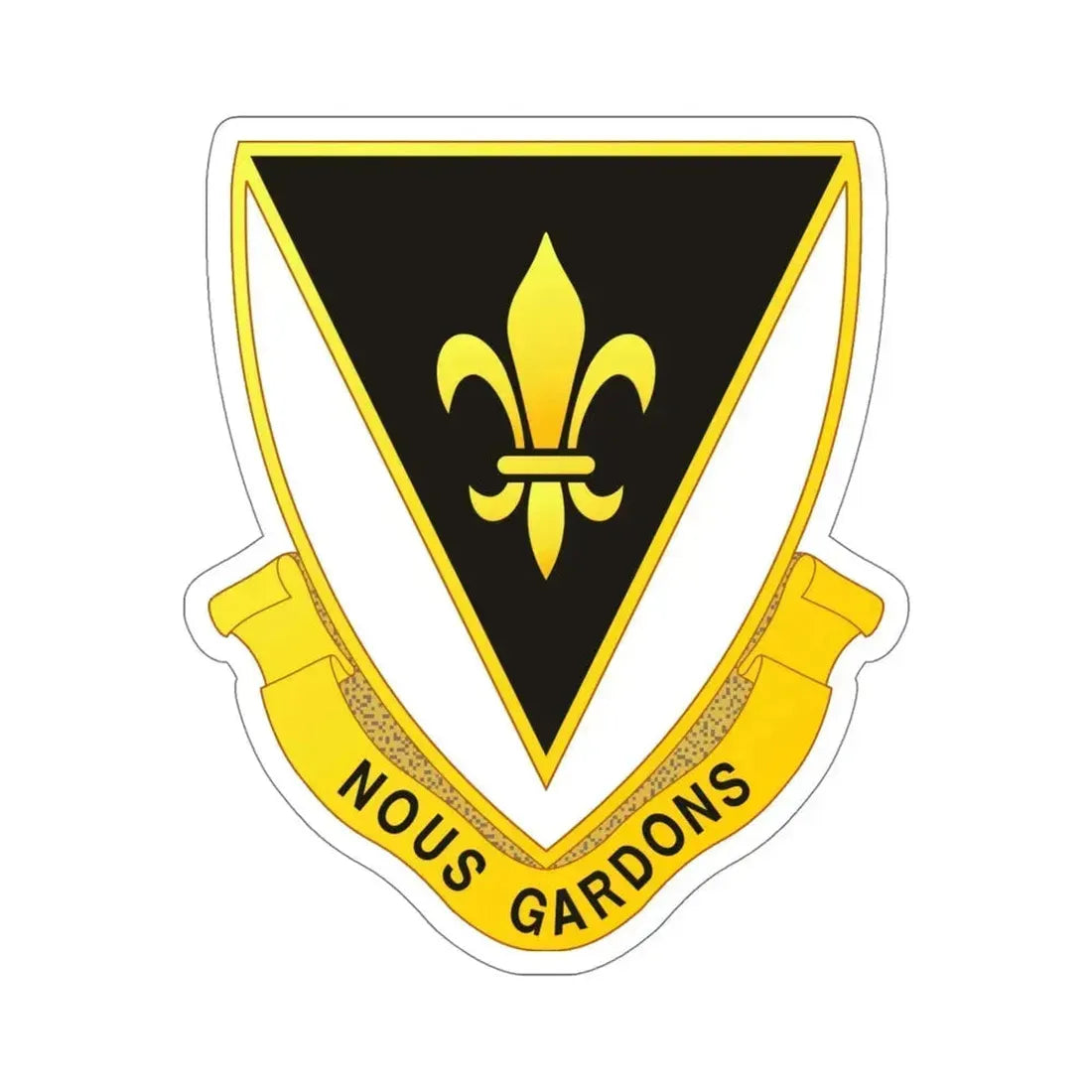 329th Infantry Regiment (U.S. Army) STICKER Vinyl Die-Cut Decal 5 Inch - The Sticker Space