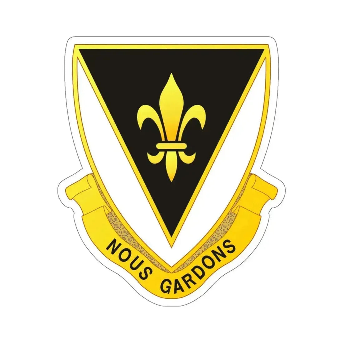 329th Infantry Regiment (U.S. Army) STICKER Vinyl Die-Cut Decal 6 Inch - The Sticker Space