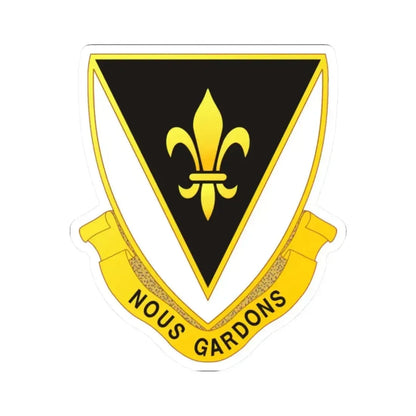 329th Infantry Regiment (U.S. Army) STICKER Vinyl Kiss-Cut Decal - The Sticker Space