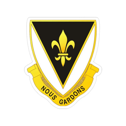 329th Infantry Regiment (U.S. Army) Transparent STICKER Die-Cut Vinyl Decal - The Sticker Space