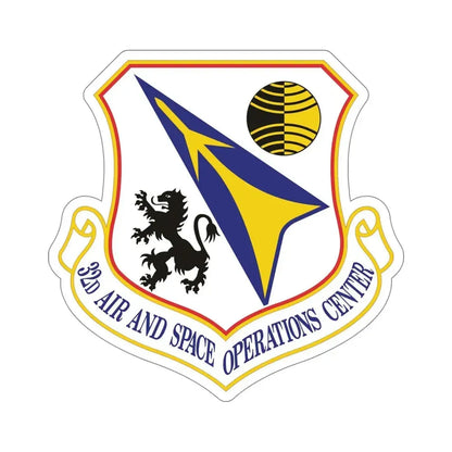 32d Air and Space Operations Center (U.S. Air Force) STICKER Vinyl Die-Cut Decal - The Sticker Space