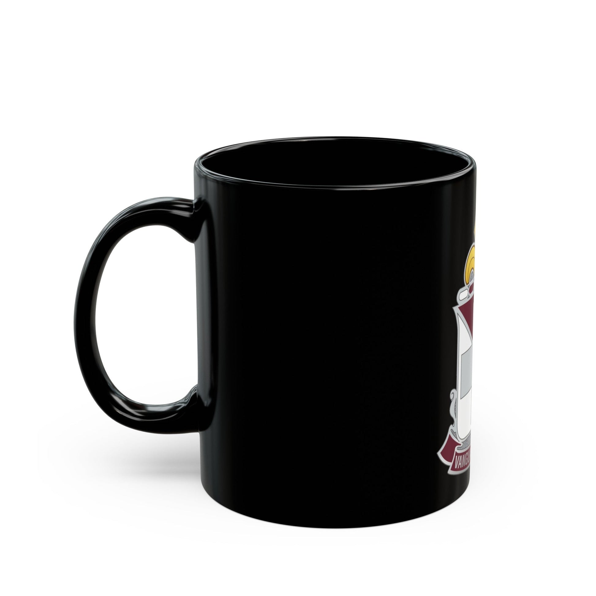 32d Hospital Center (U.S. Army) Black Coffee Mug-The Sticker Space