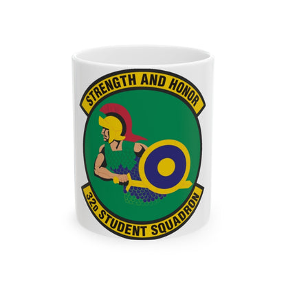 32d Student Squadron (U.S. Air Force) White Coffee Mug-11oz-The Sticker Space