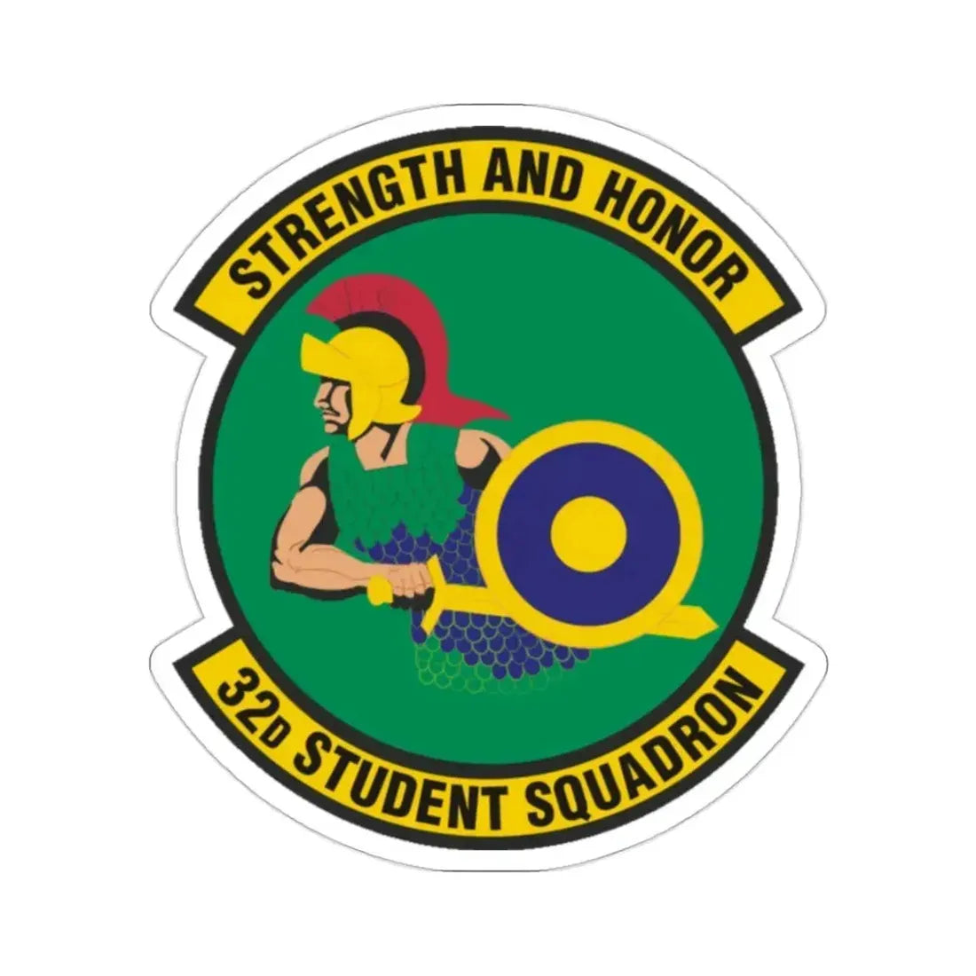 32d Student Squadron (U.S. Air Force) STICKER Vinyl Die-Cut Decal 2 Inch - The Sticker Space
