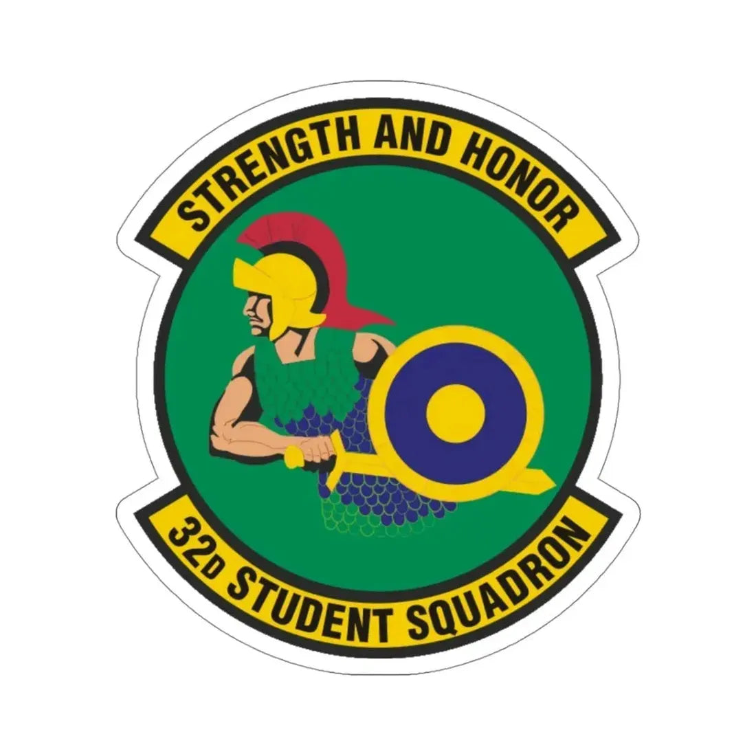 32d Student Squadron (U.S. Air Force) STICKER Vinyl Die-Cut Decal - The Sticker Space