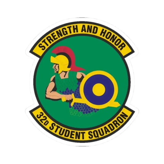 32d Student Squadron (U.S. Air Force) STICKER Vinyl Kiss-Cut Decal 2 Inch White - The Sticker Space