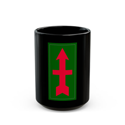 32nd infantry division (U.S. Army) Black Coffee Mug-15oz-The Sticker Space