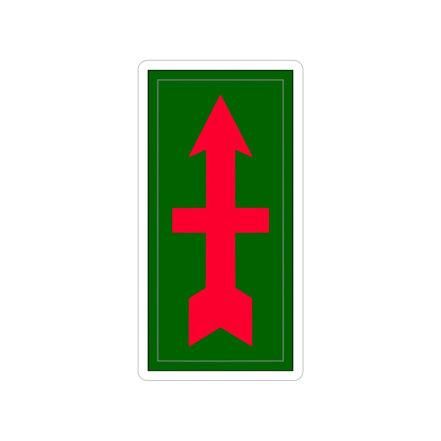 32nd Infantry Division (U.S. Army) Transparent STICKER Die-Cut Vinyl Decal-6 Inch-The Sticker Space