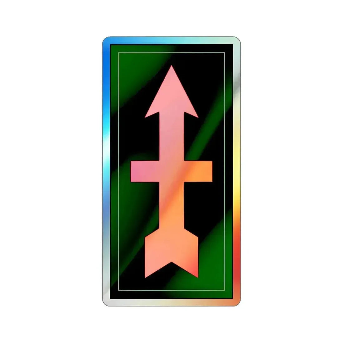 32nd Infantry Division (U.S. Army) Holographic STICKER Die-Cut Vinyl Decal - The Sticker Space