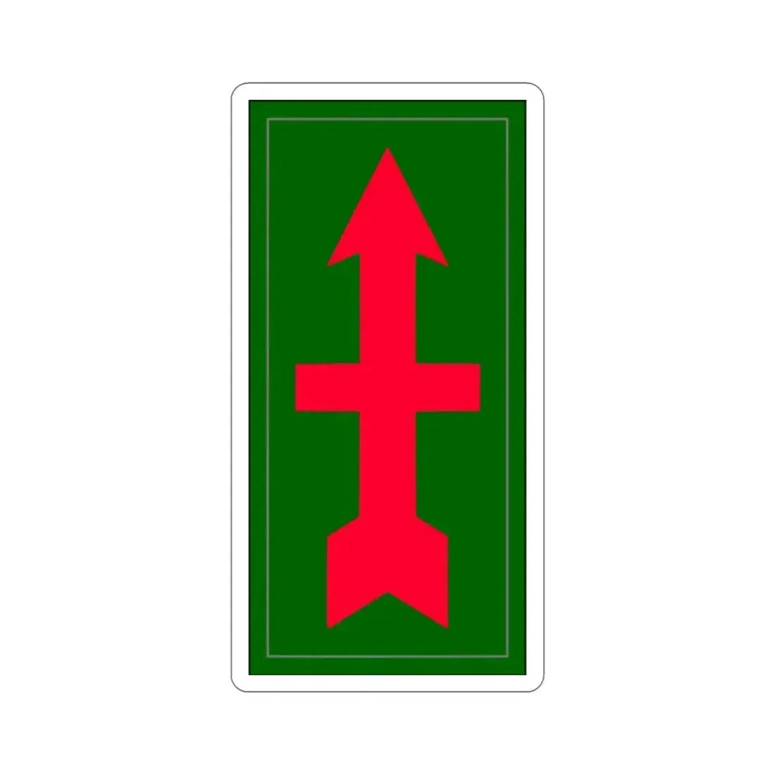 32nd Infantry Division (U.S. Army) STICKER Vinyl Die-Cut Decal 2 Inch - The Sticker Space