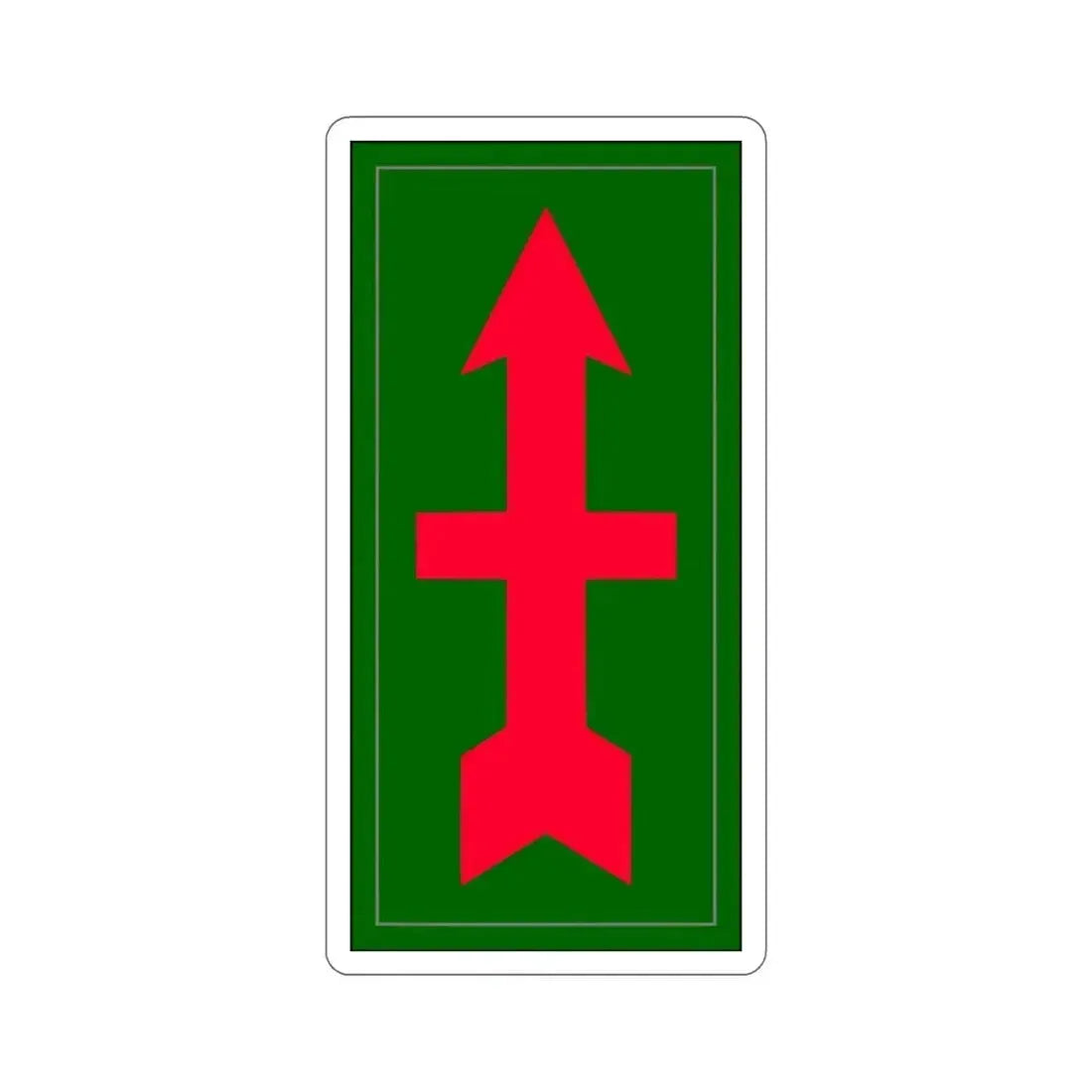 32nd Infantry Division (U.S. Army) STICKER Vinyl Die-Cut Decal 4 Inch - The Sticker Space