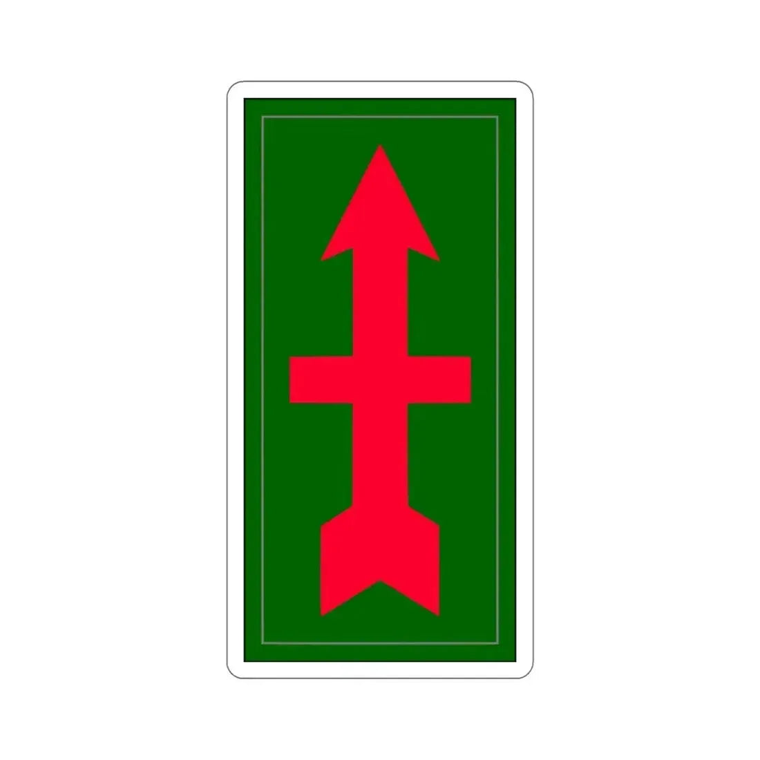 32nd Infantry Division (U.S. Army) STICKER Vinyl Die-Cut Decal 4 Inch - The Sticker Space