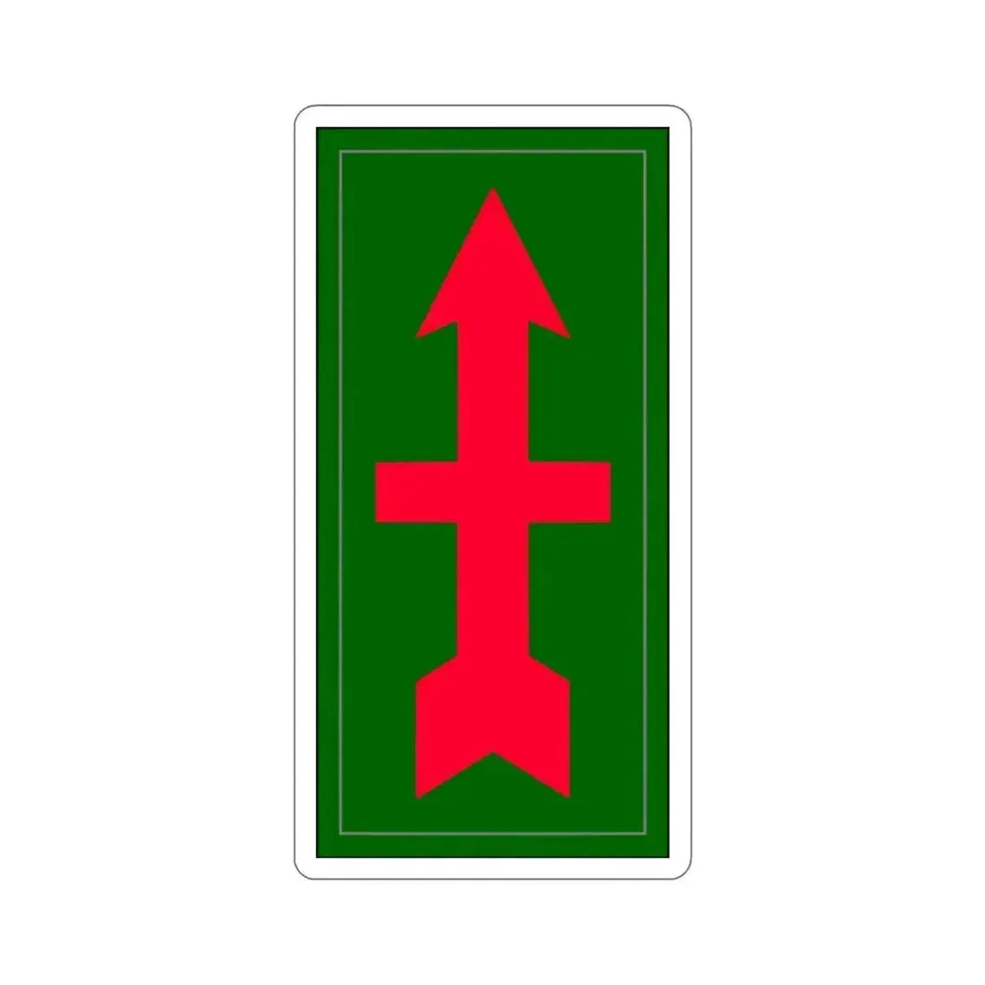 32nd Infantry Division (U.S. Army) STICKER Vinyl Die-Cut Decal 5 Inch - The Sticker Space