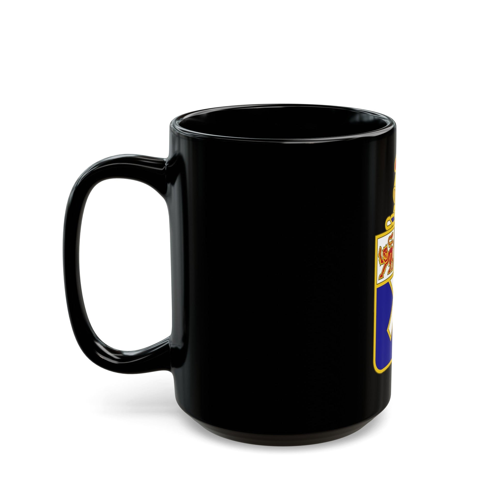 32nd Infantry Regiment (U.S. Army) Black Coffee Mug-The Sticker Space