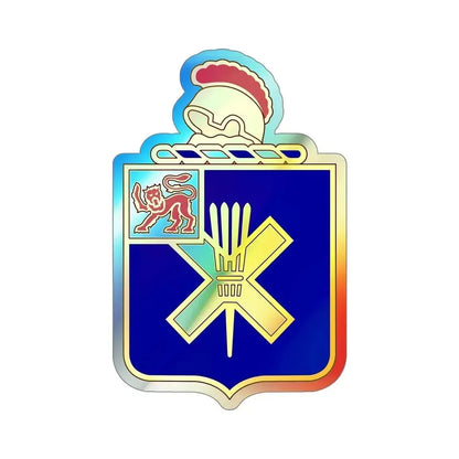 32nd Infantry Regiment (U.S. Army) Holographic STICKER Die-Cut Vinyl Decal 5 Inch Holographic - The Sticker Space