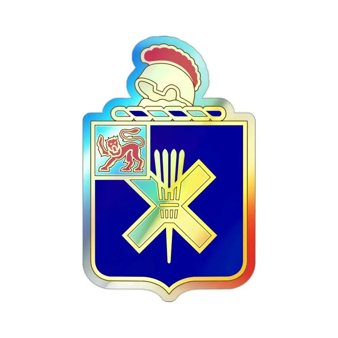 32nd Infantry Regiment (U.S. Army) Holographic STICKER Die-Cut Vinyl Decal - The Sticker Space