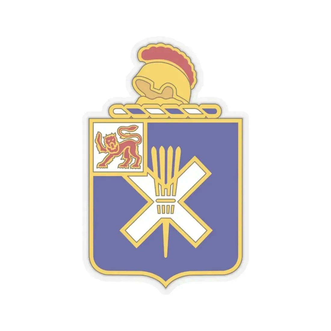 32nd Infantry Regiment (U.S. Army) STICKER Vinyl Kiss-Cut Decal 3 Inch Transparent - The Sticker Space