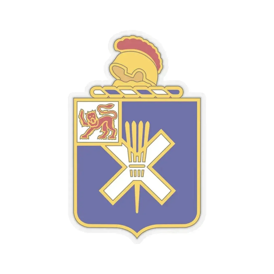 32nd Infantry Regiment (U.S. Army) STICKER Vinyl Kiss-Cut Decal 4 Inch Transparent - The Sticker Space