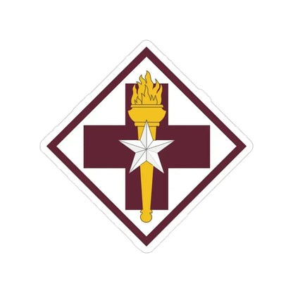 32nd Medical Brigade SSI (U.S. Army) Transparent STICKER Die-Cut Vinyl Decal - The Sticker Space