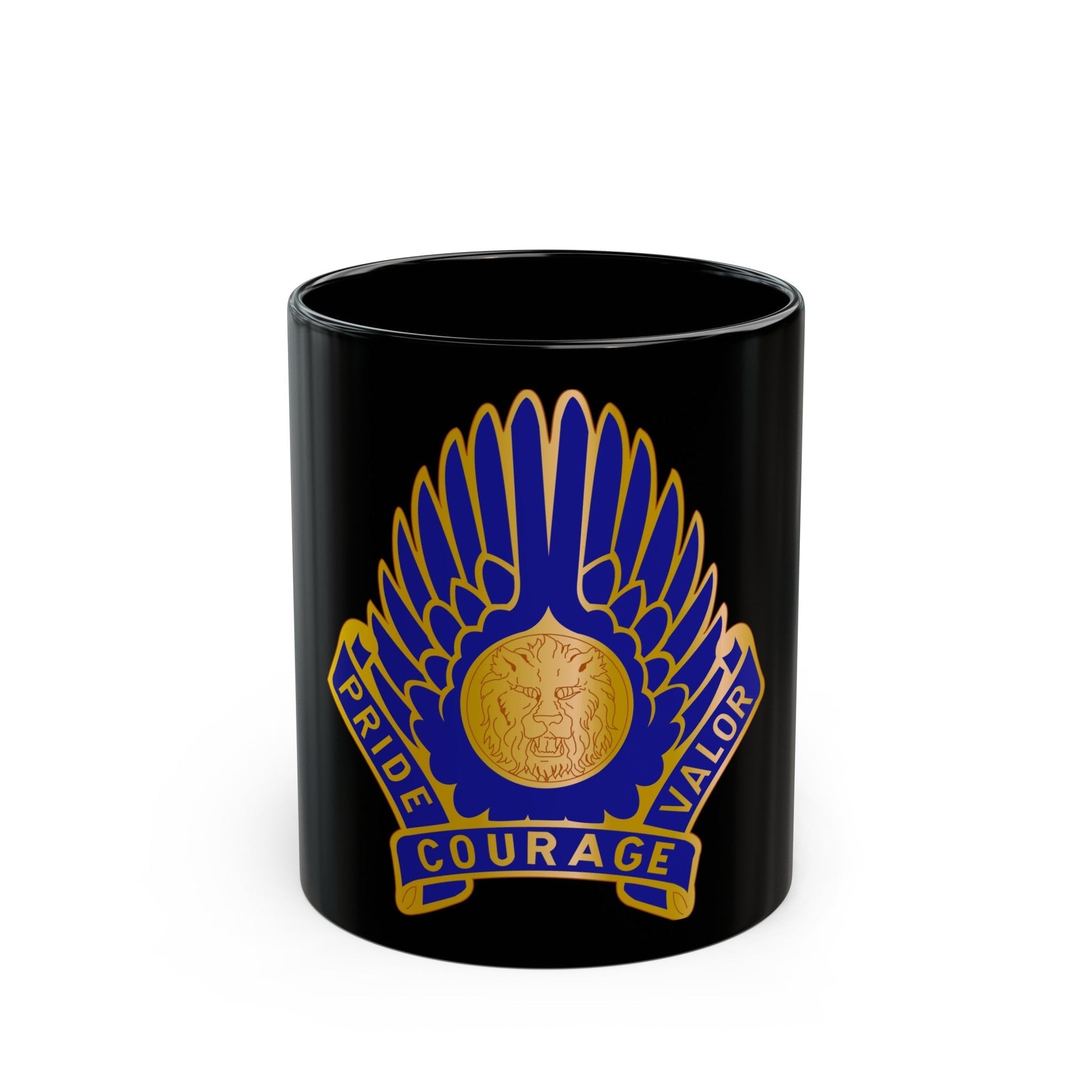 33 Aviation Group (U.S. Army) Black Coffee Mug-11oz-The Sticker Space