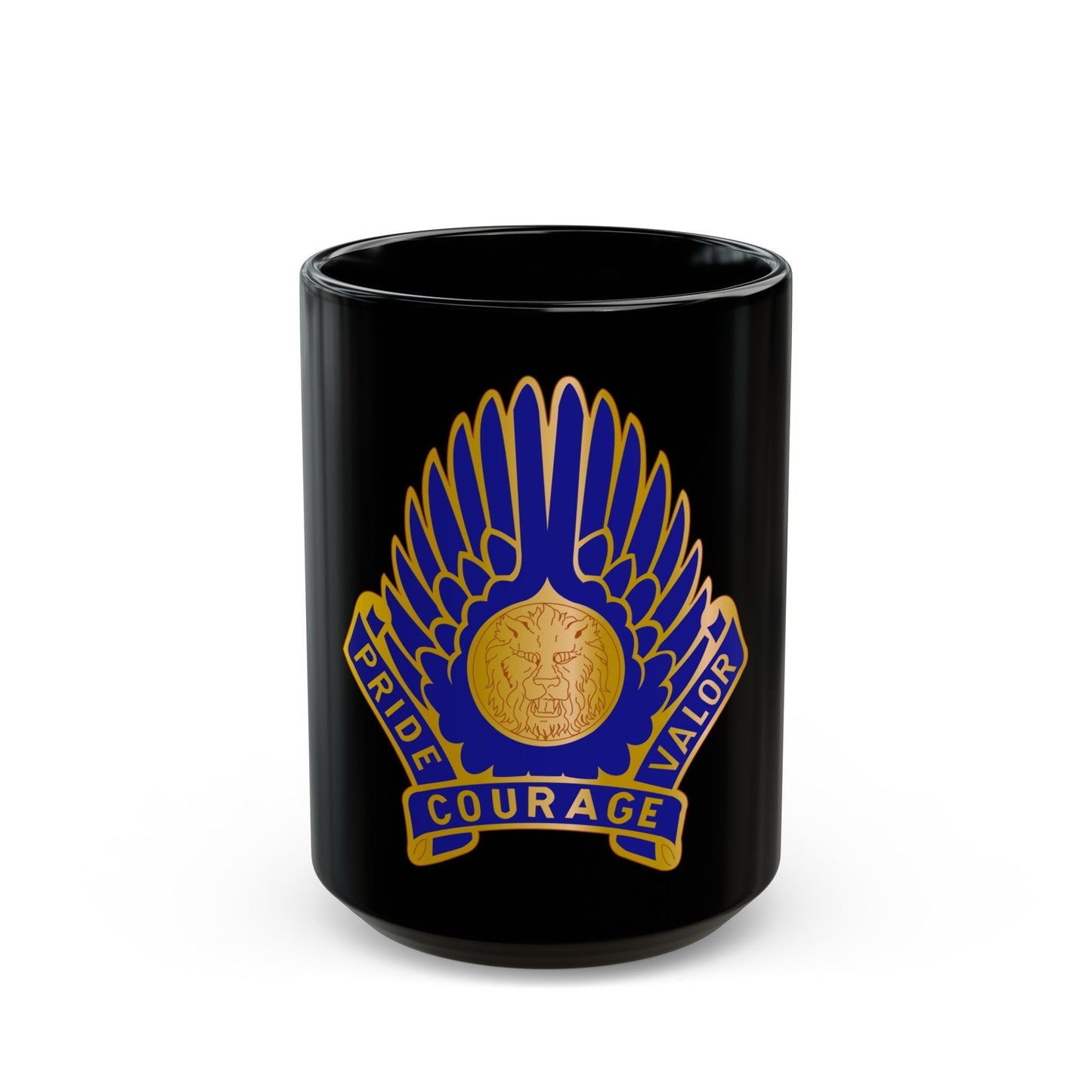 33 Aviation Group (U.S. Army) Black Coffee Mug-15oz-The Sticker Space