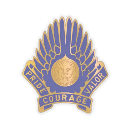 33 Aviation Group (U.S. Army) STICKER Vinyl Kiss-Cut Decal 3 Inch Transparent - The Sticker Space