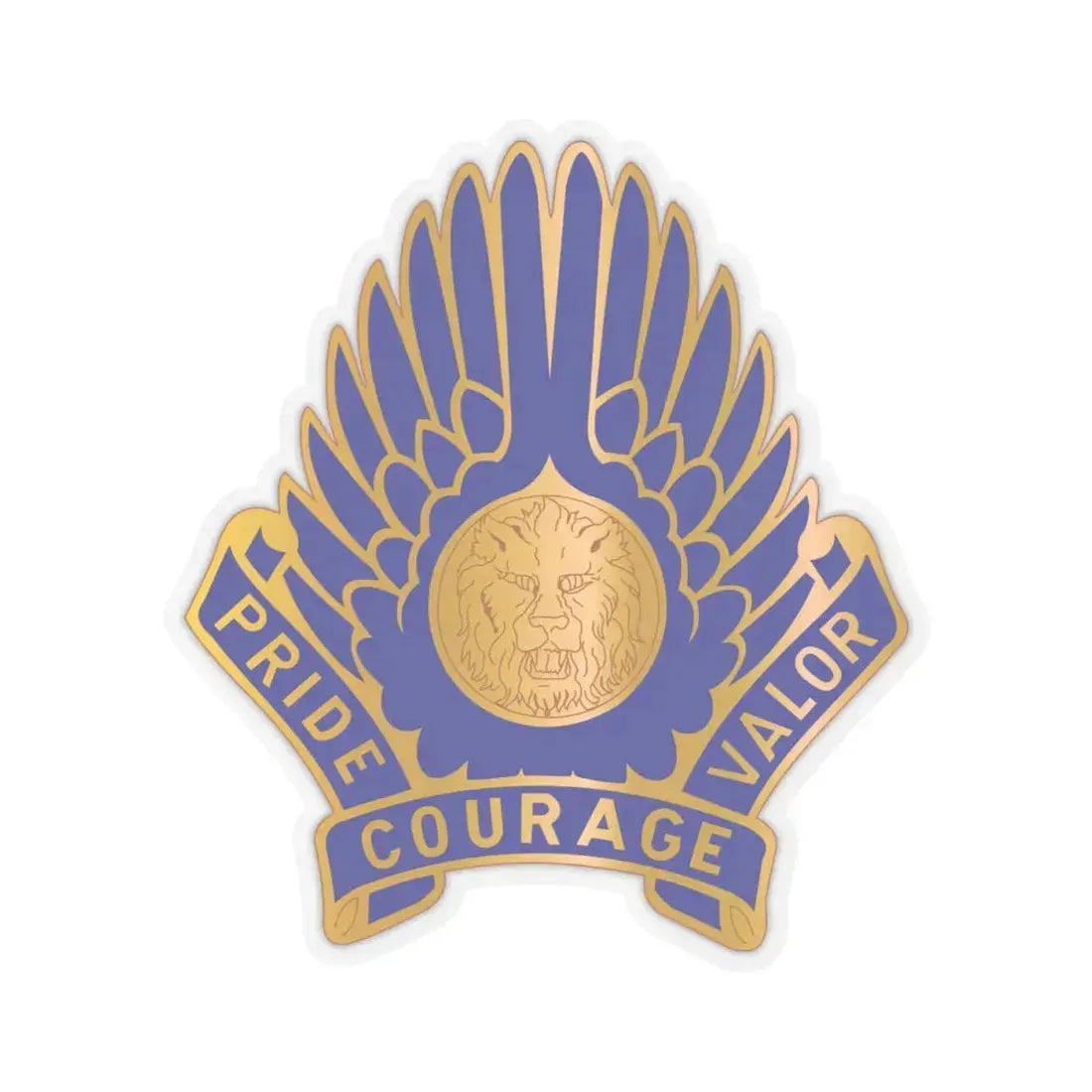 33 Aviation Group (U.S. Army) STICKER Vinyl Kiss-Cut Decal 4 Inch Transparent - The Sticker Space