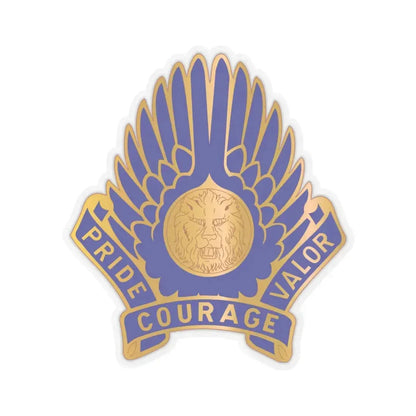 33 Aviation Group (U.S. Army) STICKER Vinyl Kiss-Cut Decal 4 Inch Transparent - The Sticker Space