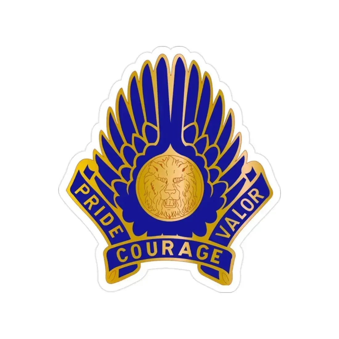 33 Aviation Group (U.S. Army) Transparent STICKER Die-Cut Vinyl Decal 2 Inch - The Sticker Space