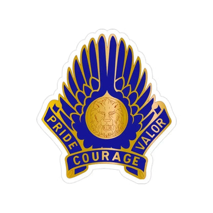 33 Aviation Group (U.S. Army) Transparent STICKER Die-Cut Vinyl Decal 2 Inch - The Sticker Space