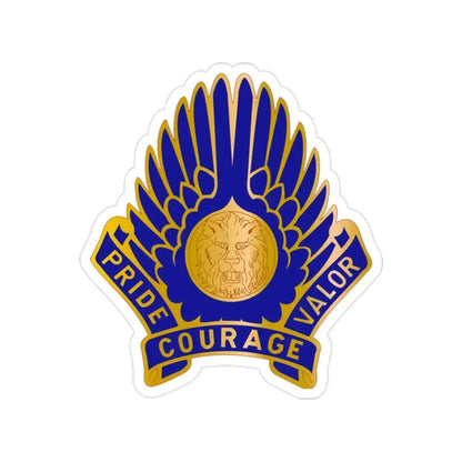 33 Aviation Group (U.S. Army) Transparent STICKER Die-Cut Vinyl Decal 2 Inch - The Sticker Space