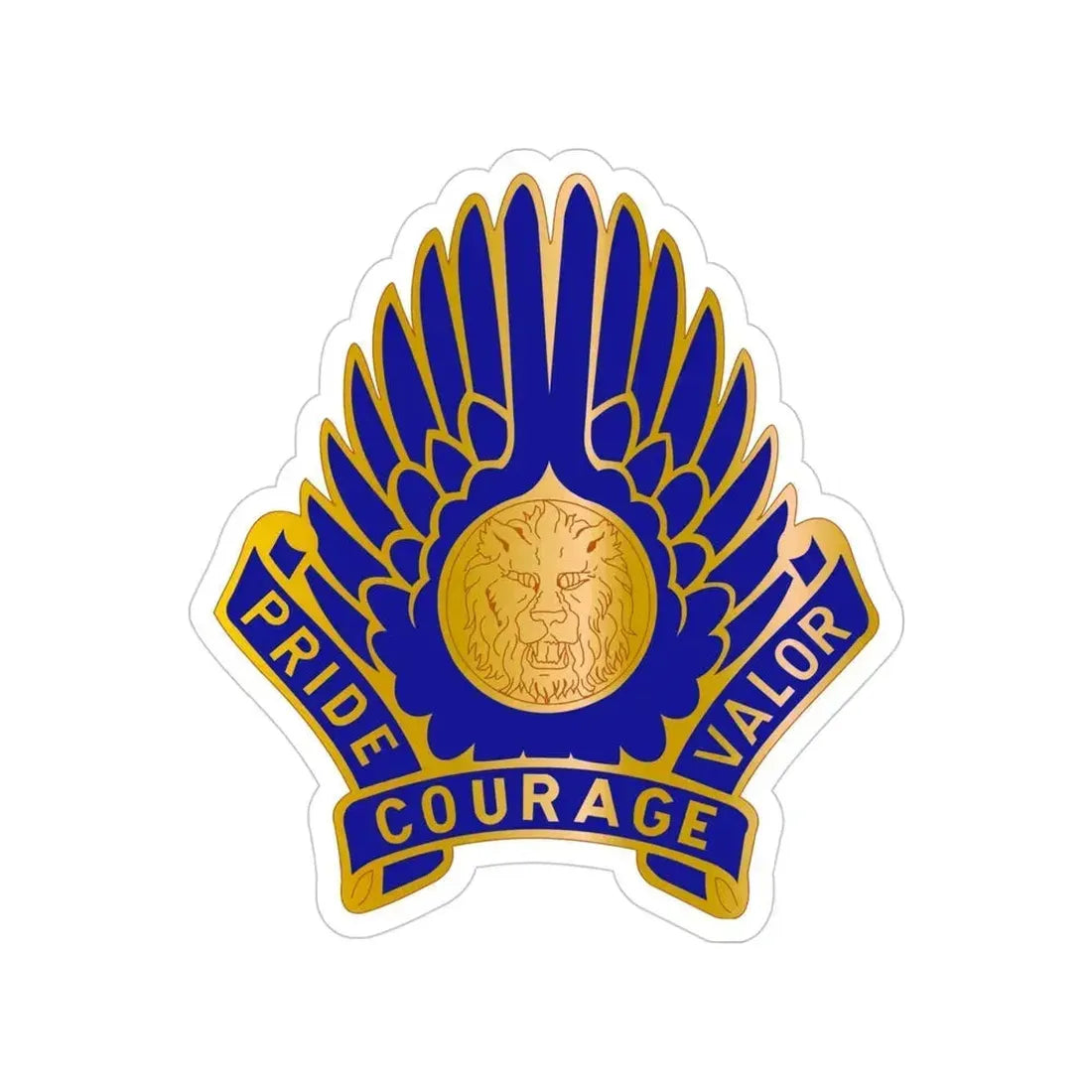 33 Aviation Group (U.S. Army) Transparent STICKER Die-Cut Vinyl Decal 4 Inch - The Sticker Space