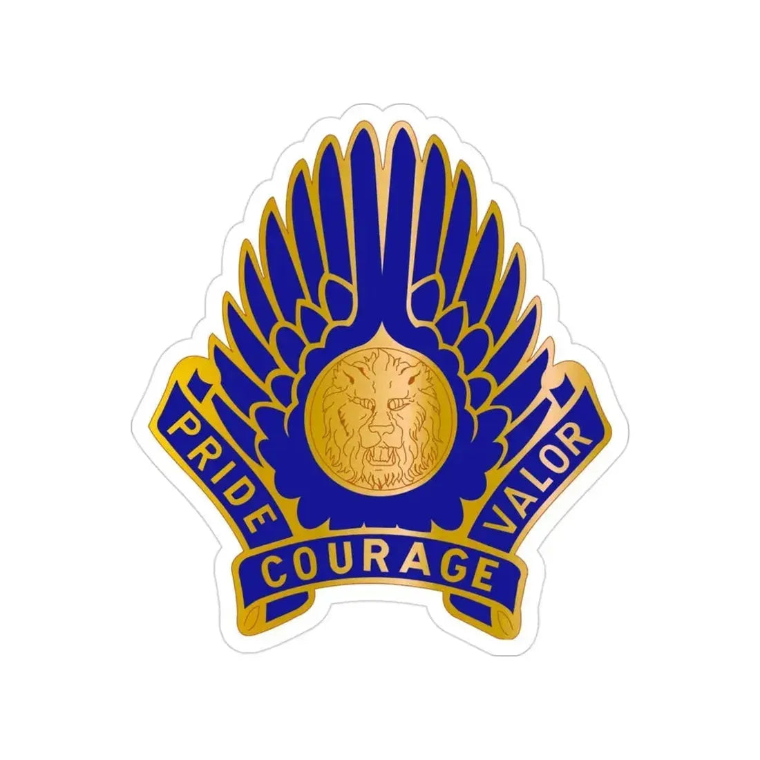 33 Aviation Group (U.S. Army) Transparent STICKER Die-Cut Vinyl Decal - The Sticker Space