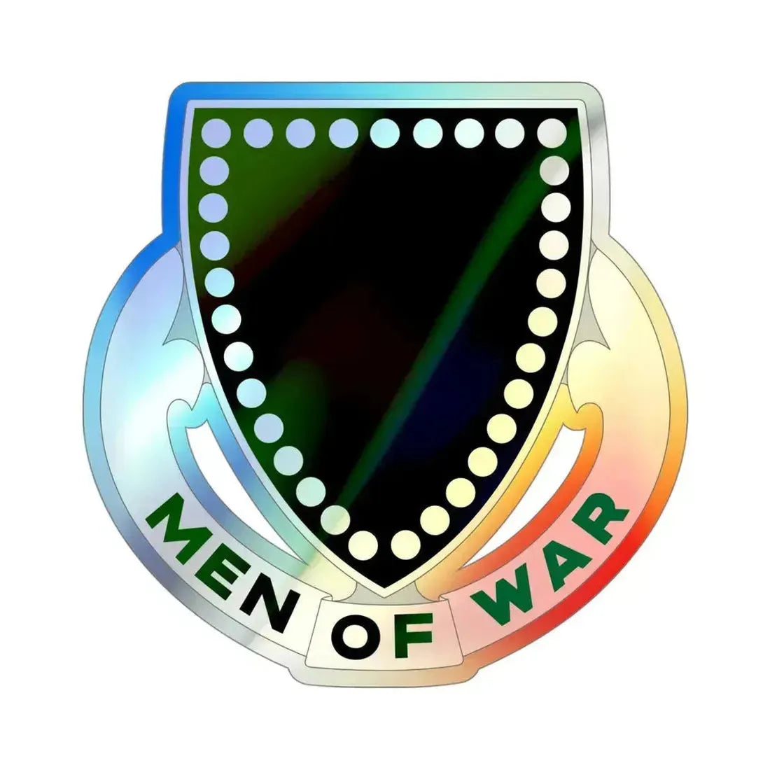 33 Cavalry Regiment (U.S. Army) Holographic STICKER Die-Cut Vinyl Decal 4 Inch Holographic - The Sticker Space