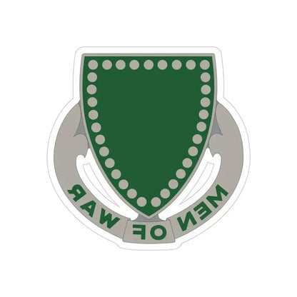 33 Cavalry Regiment (U.S. Army) REVERSE PRINT Transparent Die-Cut STICKER 5 Inch Die-Cut Transparent - The Sticker Space