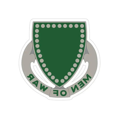 33 Cavalry Regiment (U.S. Army) REVERSE PRINT Transparent Die-Cut STICKER 6 Inch Die-Cut Transparent - The Sticker Space