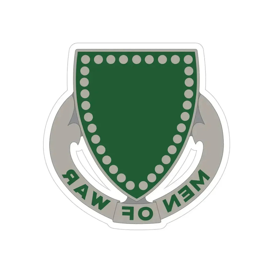 33 Cavalry Regiment (U.S. Army) REVERSE PRINT Transparent Die-Cut STICKER - The Sticker Space