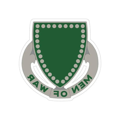 33 Cavalry Regiment (U.S. Army) REVERSE PRINT Transparent Die-Cut STICKER - The Sticker Space