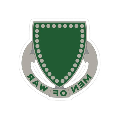 33 Cavalry Regiment (U.S. Army) REVERSE PRINT Transparent Die-Cut STICKER - The Sticker Space
