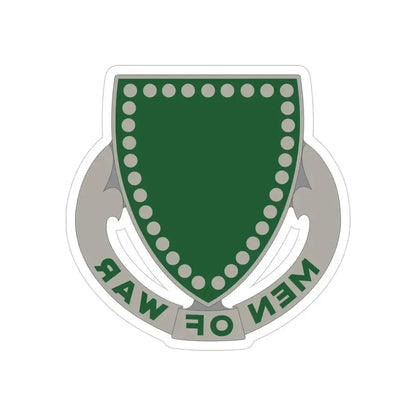 33 Cavalry Regiment (U.S. Army) REVERSE PRINT Transparent Die-Cut STICKER - The Sticker Space