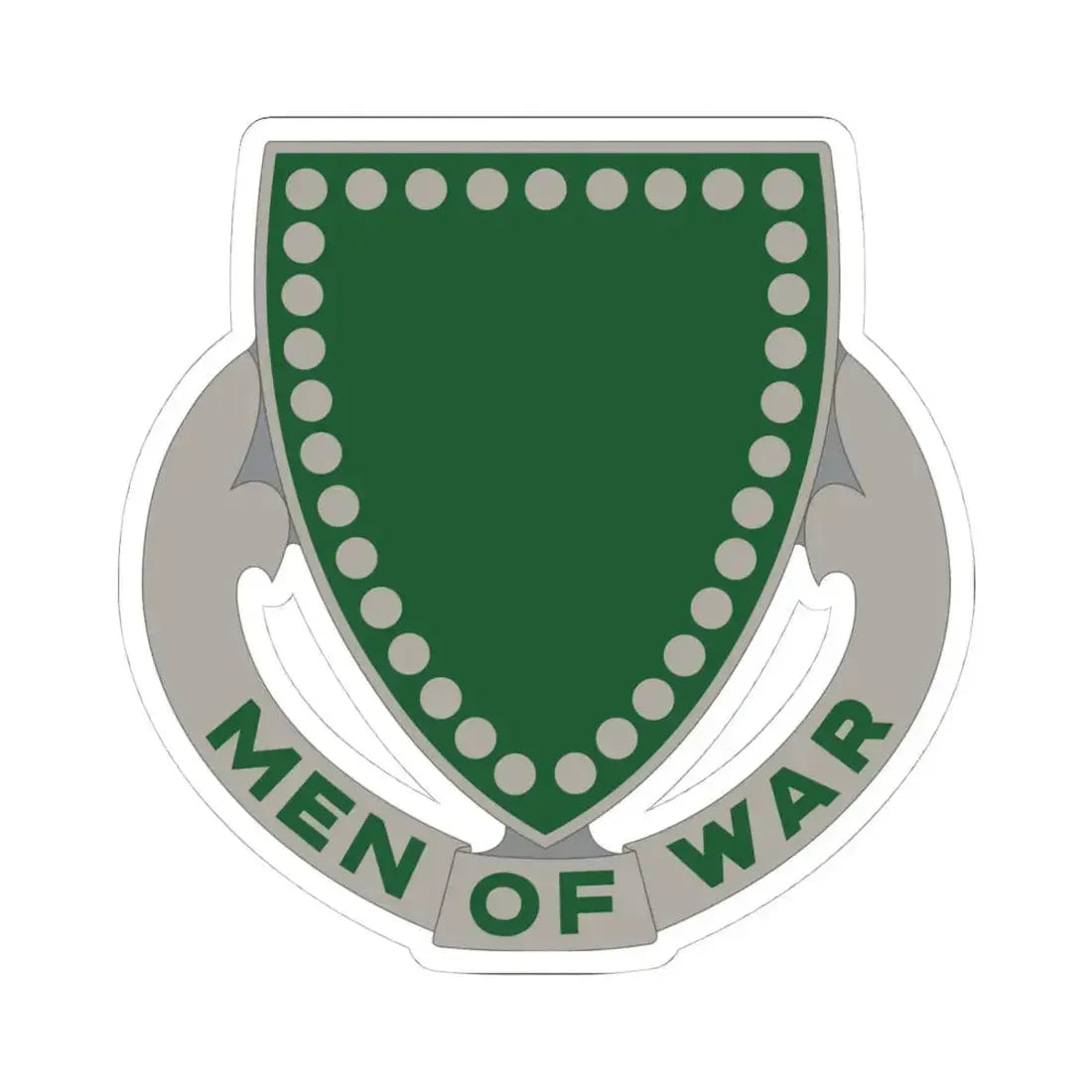 33 Cavalry Regiment (U.S. Army) STICKER Vinyl Kiss-Cut Decal 4 Inch White - The Sticker Space