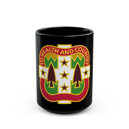 33 Field Hospital (U.S. Army) Black Coffee Mug-15oz-The Sticker Space