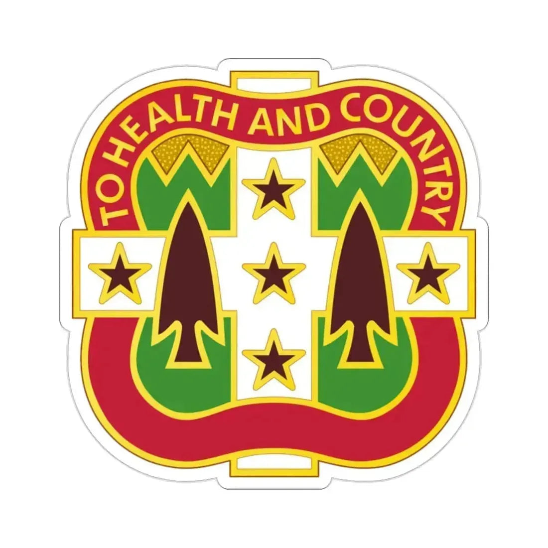33 Field Hospital (U.S. Army) STICKER Vinyl Die-Cut Decal 2 Inch - The Sticker Space